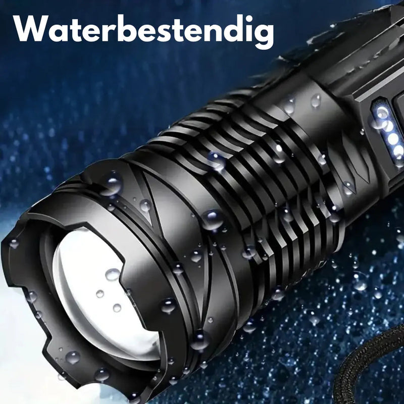 Ultra-Bright Military Flashlight with 5000 Lumens - PowerBeam