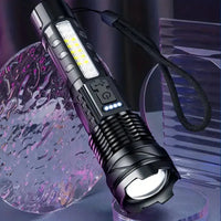 Ultra-Bright Military Flashlight with 5000 Lumens - PowerBeam