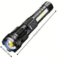 Ultra-Bright Military Flashlight with 5000 Lumens - PowerBeam