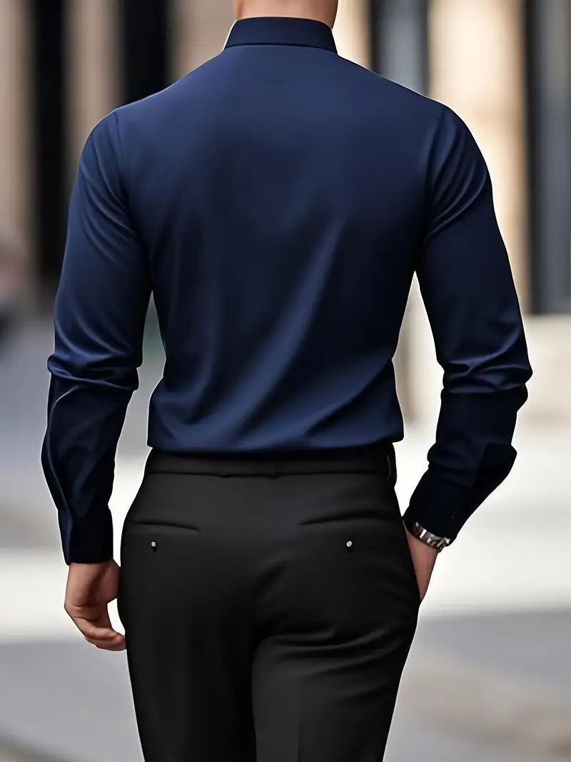 Men's Dress Shirt | Breathable & Wrinkle-Resistant 17