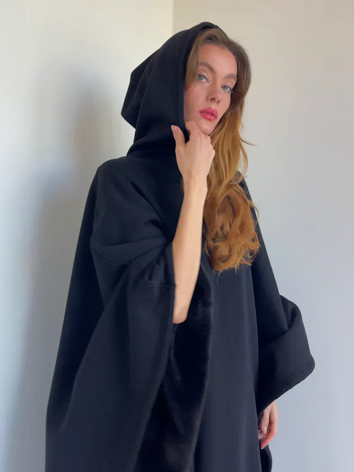 Oversize Kapuzenpullover Decke - Karoline