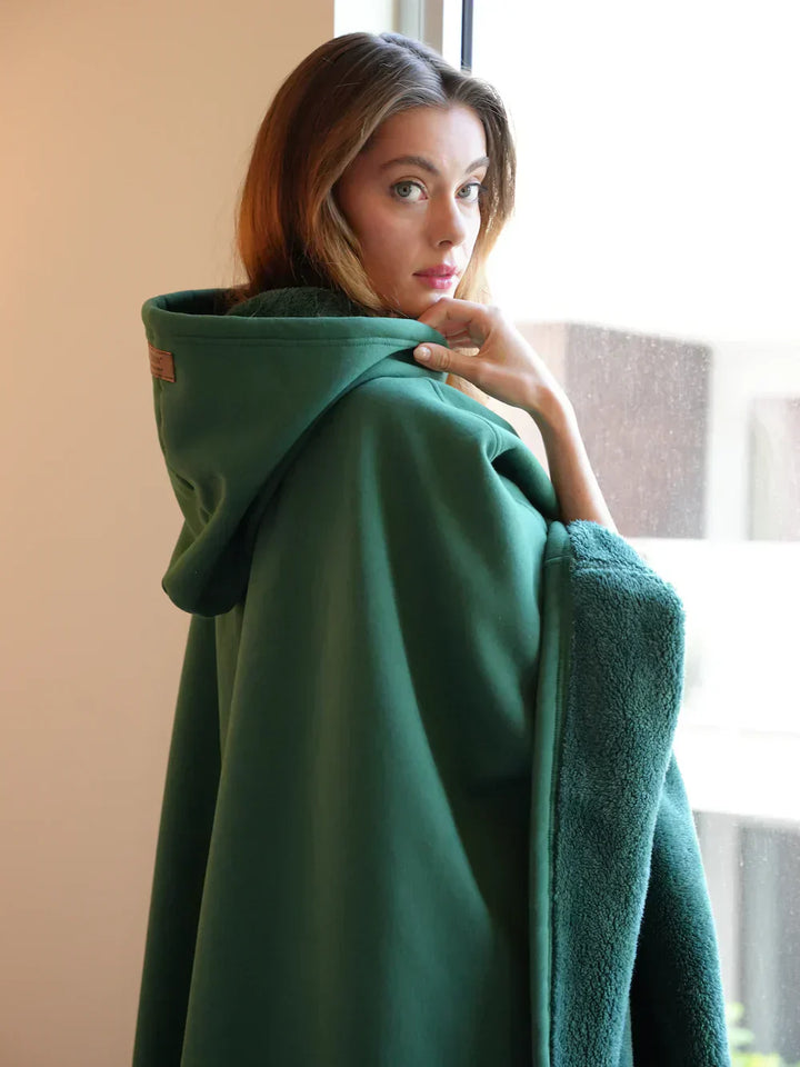 Oversize Kapuzenpullover Decke - Karoline