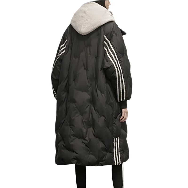 Oversized Quilted Coat For Women - Kimberly
