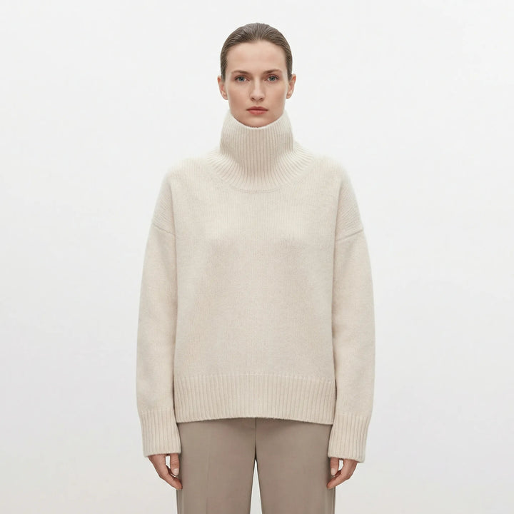 Oversized Rollkragenpullover - Louisa