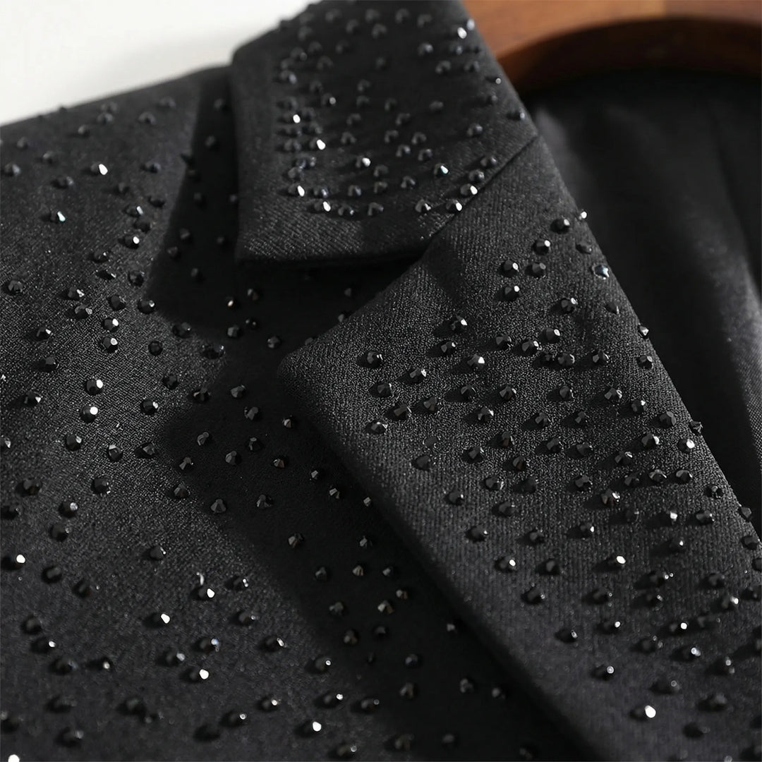 Oversized Sparkle-Detail Women's Blazer - Dianne
