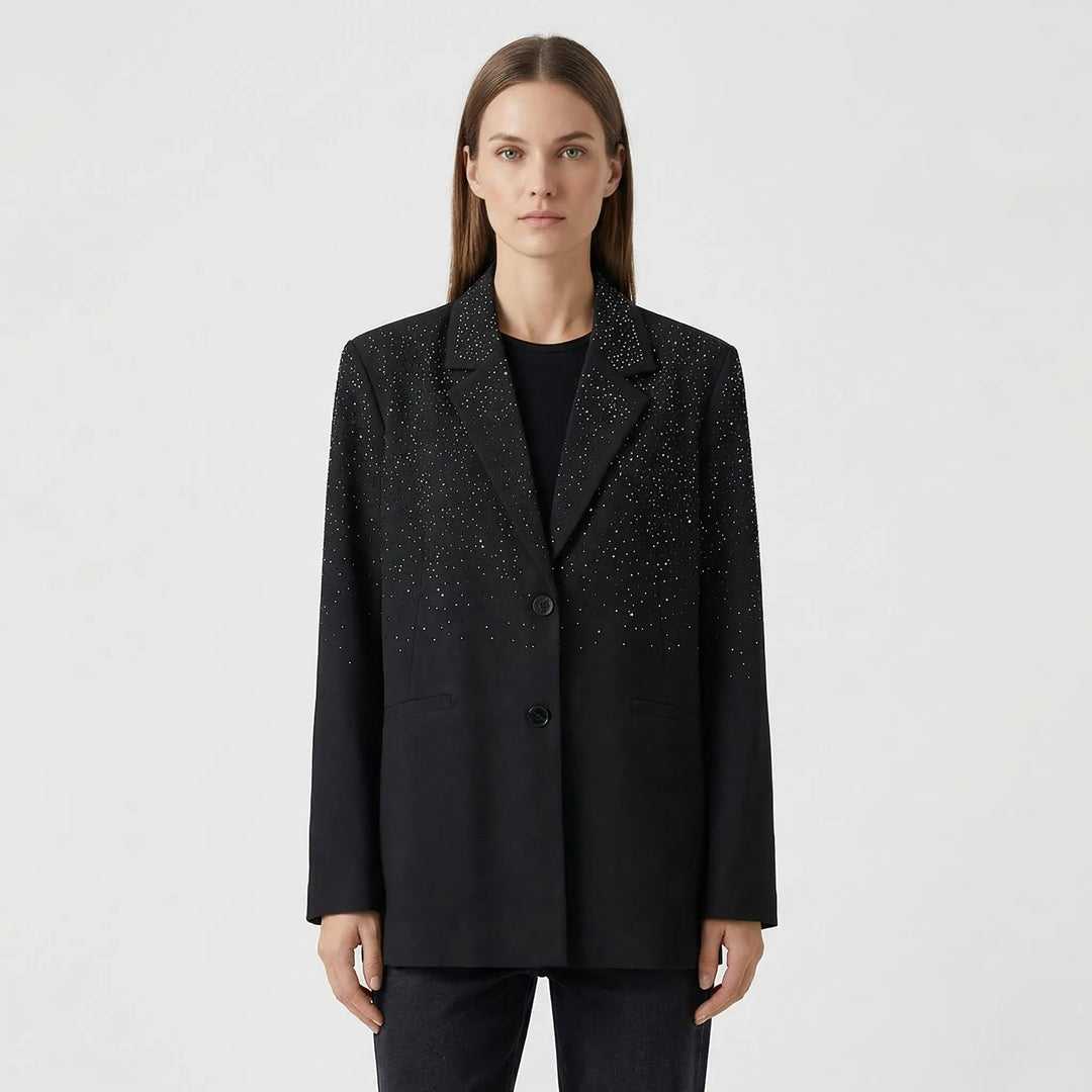 Oversized Sparkle-Detail Women's Blazer - Dianne