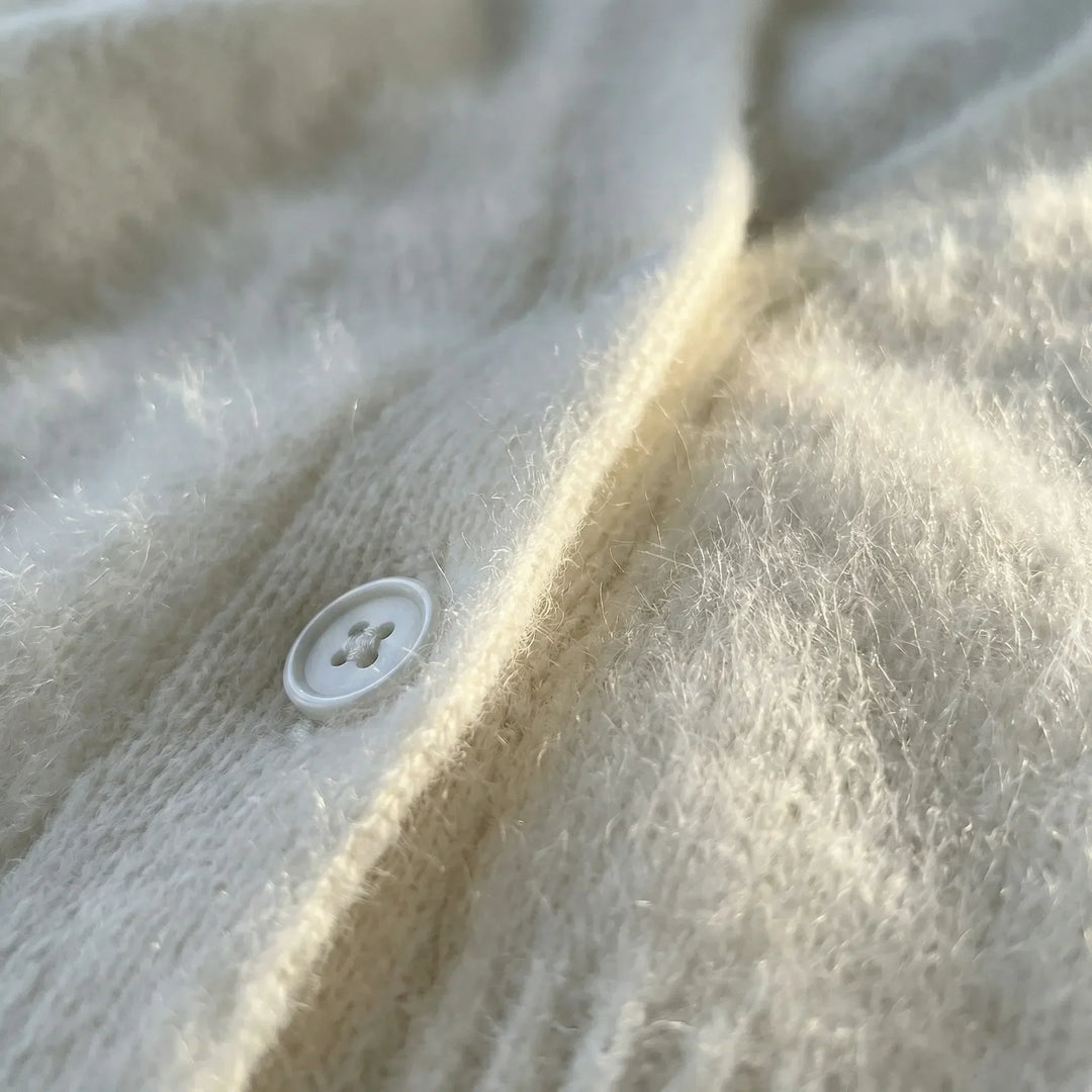 Oversized Strickjacke Mit Knöpfen - Jasmina