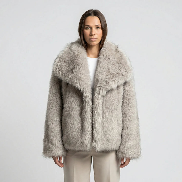 Oversized Winterjas Met Bontlook - Beatrice