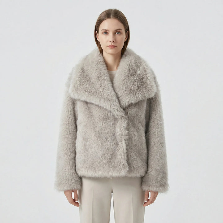 Oversized Winterjas Met Bontlook - Beatrice