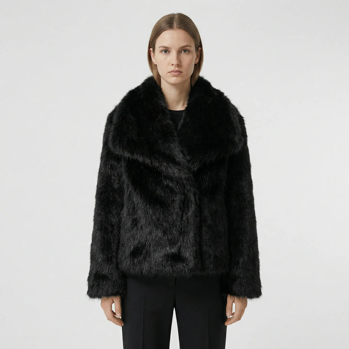 Oversized Winterjas Met Bontlook - Beatrice