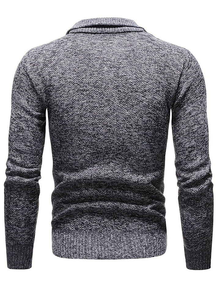 Sammy Jackson™ Thermal Jumper | Warme trui met halve ritssluiting