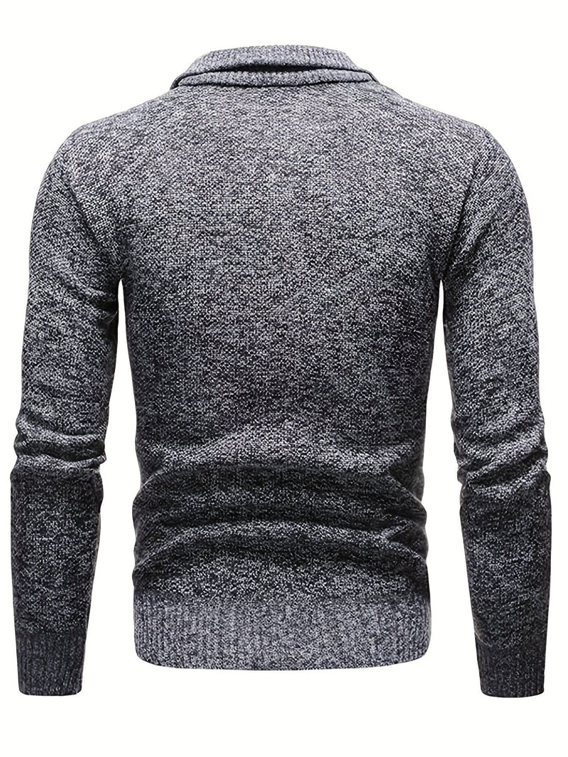 Sammy Jackson™ Thermal Jumper | Warme trui met halve ritssluiting