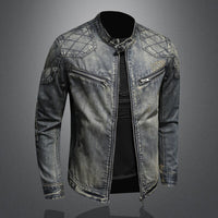 Rugged Denim Jacket for Men - Rafael