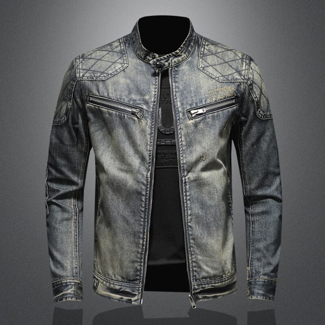 Rugged Denim Jacket for Men - Rafael