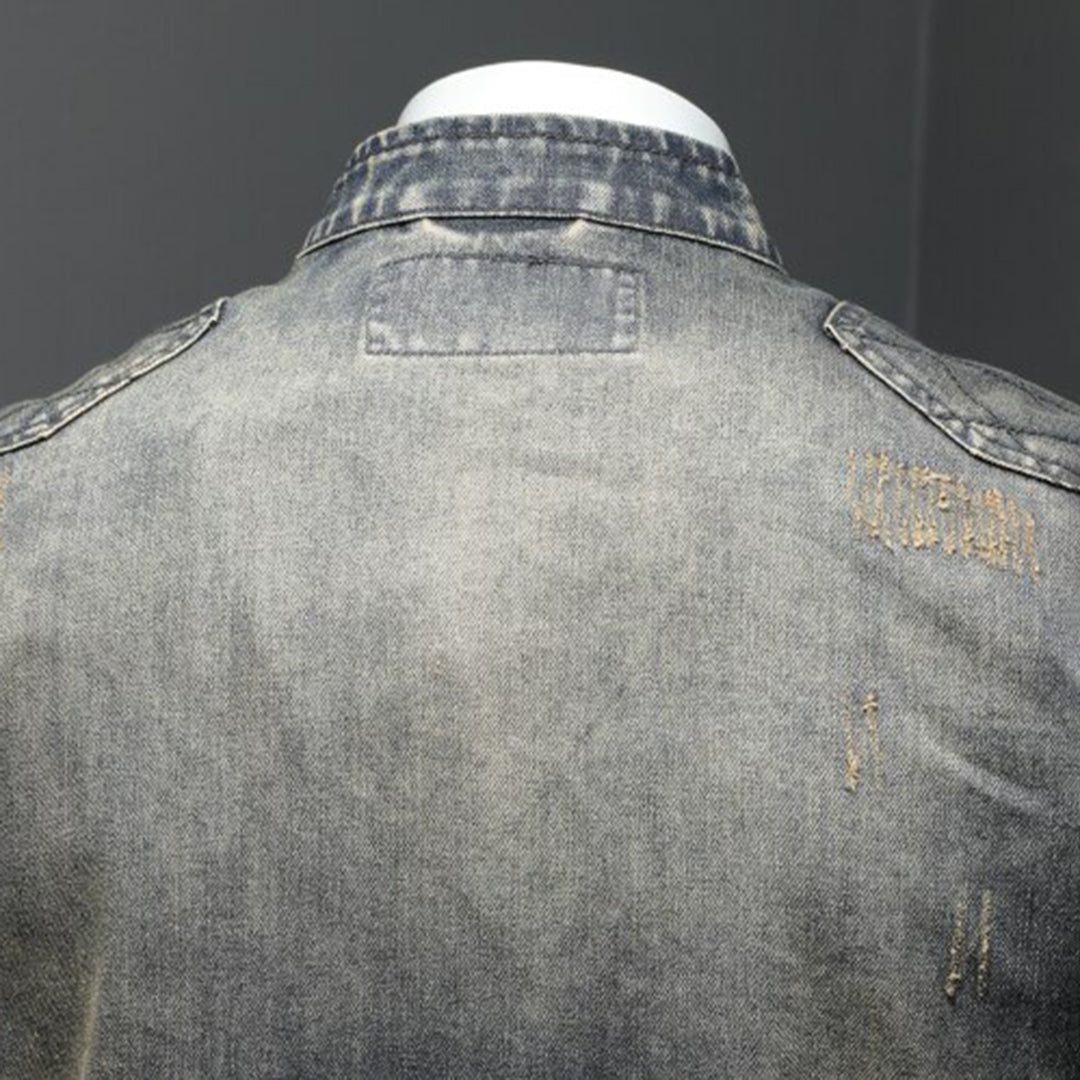 Rugged Denim Jacket for Men - Rafael