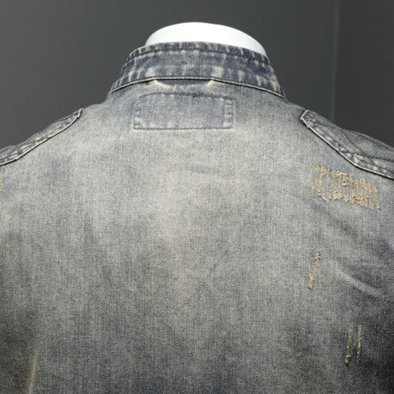 Rugged Denim Jacket for Men - Rafael
