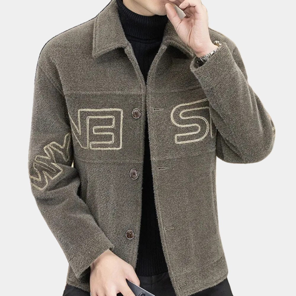 Luxury Men's Coat with Timeless Elegance - Bastien