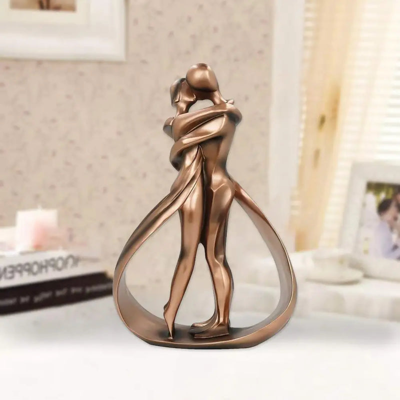 Decorative Sculpture of Embracing Figures - Seraphina