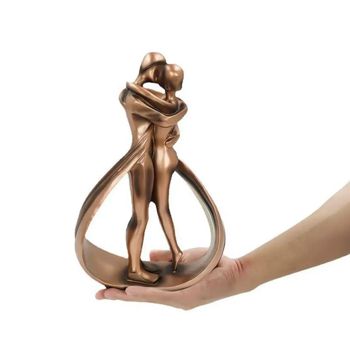 Decorative Sculpture of Embracing Figures - Seraphina