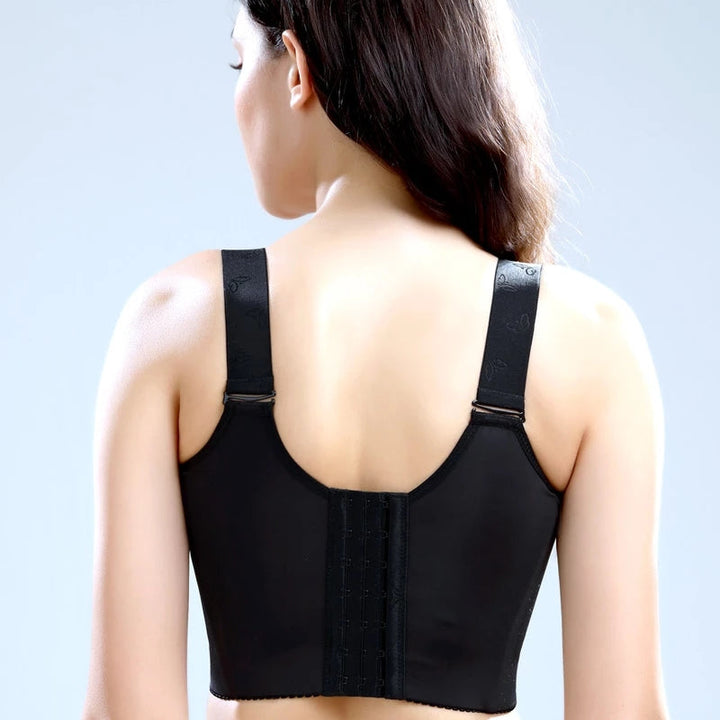 Front Closure Bra with Floral Lace – Emilia