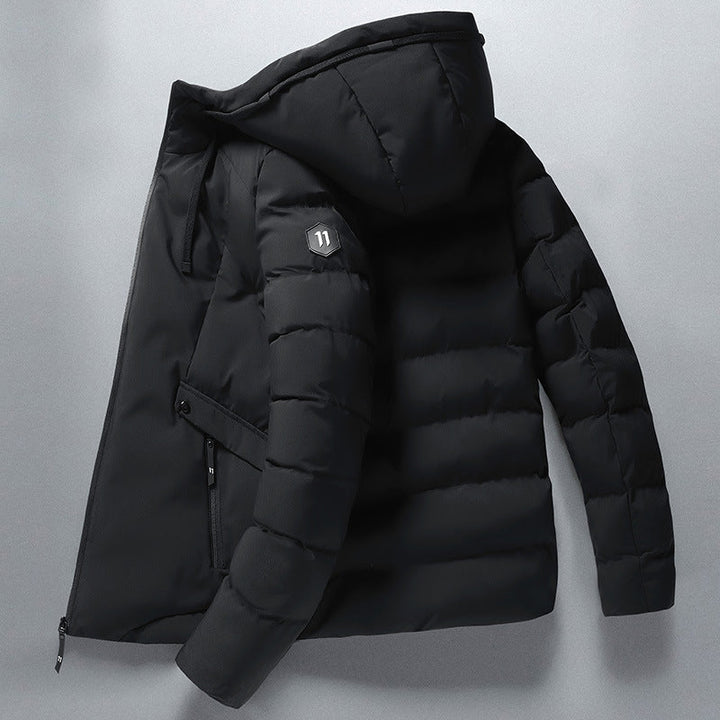 Padded Hooded Men's Winter Jacket - Tomas