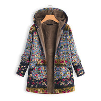 Lange Dames Teddy Jas met Capuchon - Seraphina