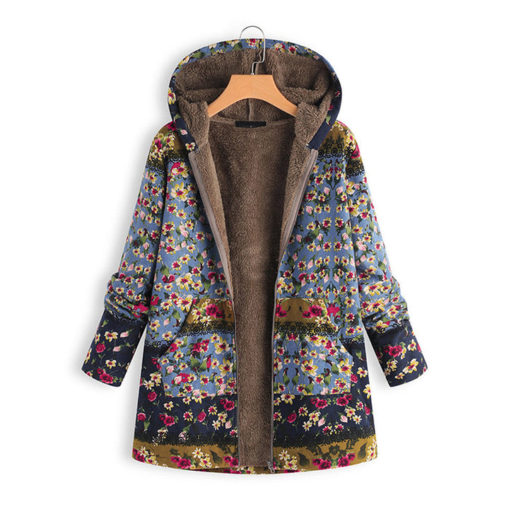 Lange Dames Teddy Jas met Capuchon - Seraphina