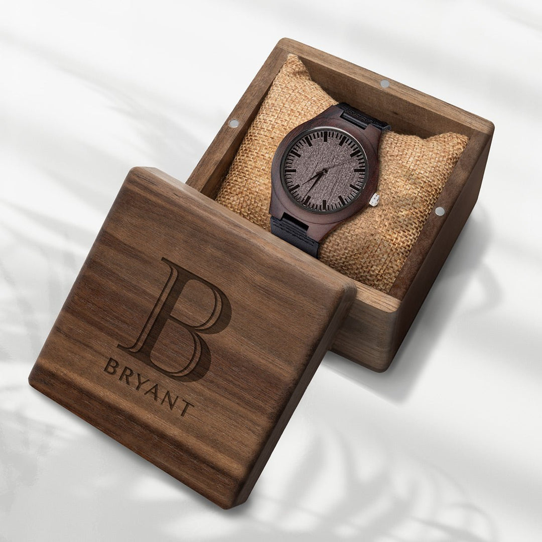 Personalised Natural Grain Watch - Horalo