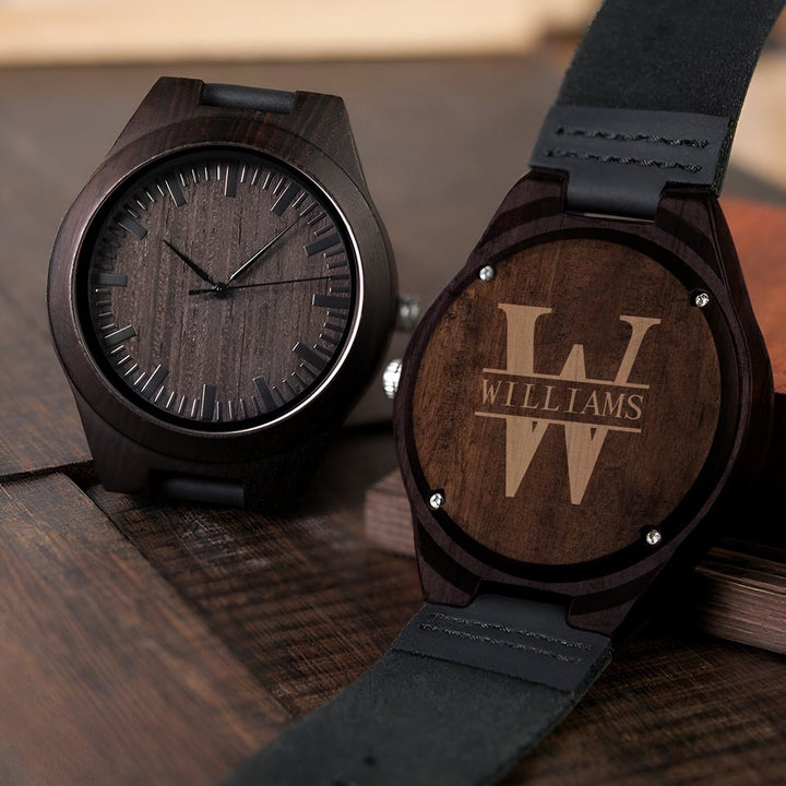 Personalised Natural Grain Watch - Horalo