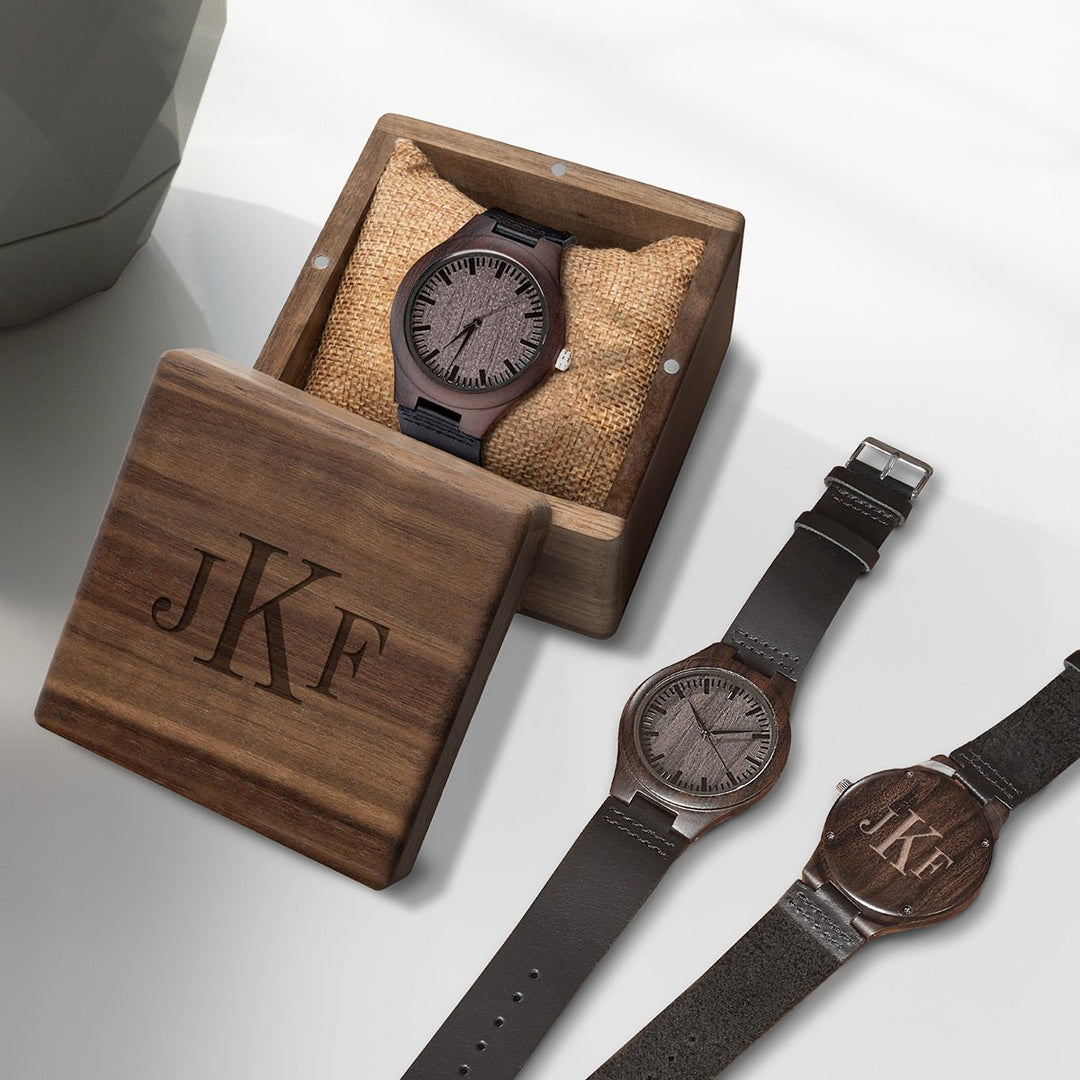 Personalised Natural Grain Watch - Horalo