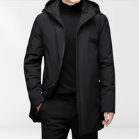 Classic men's coat with down filling – Matteo