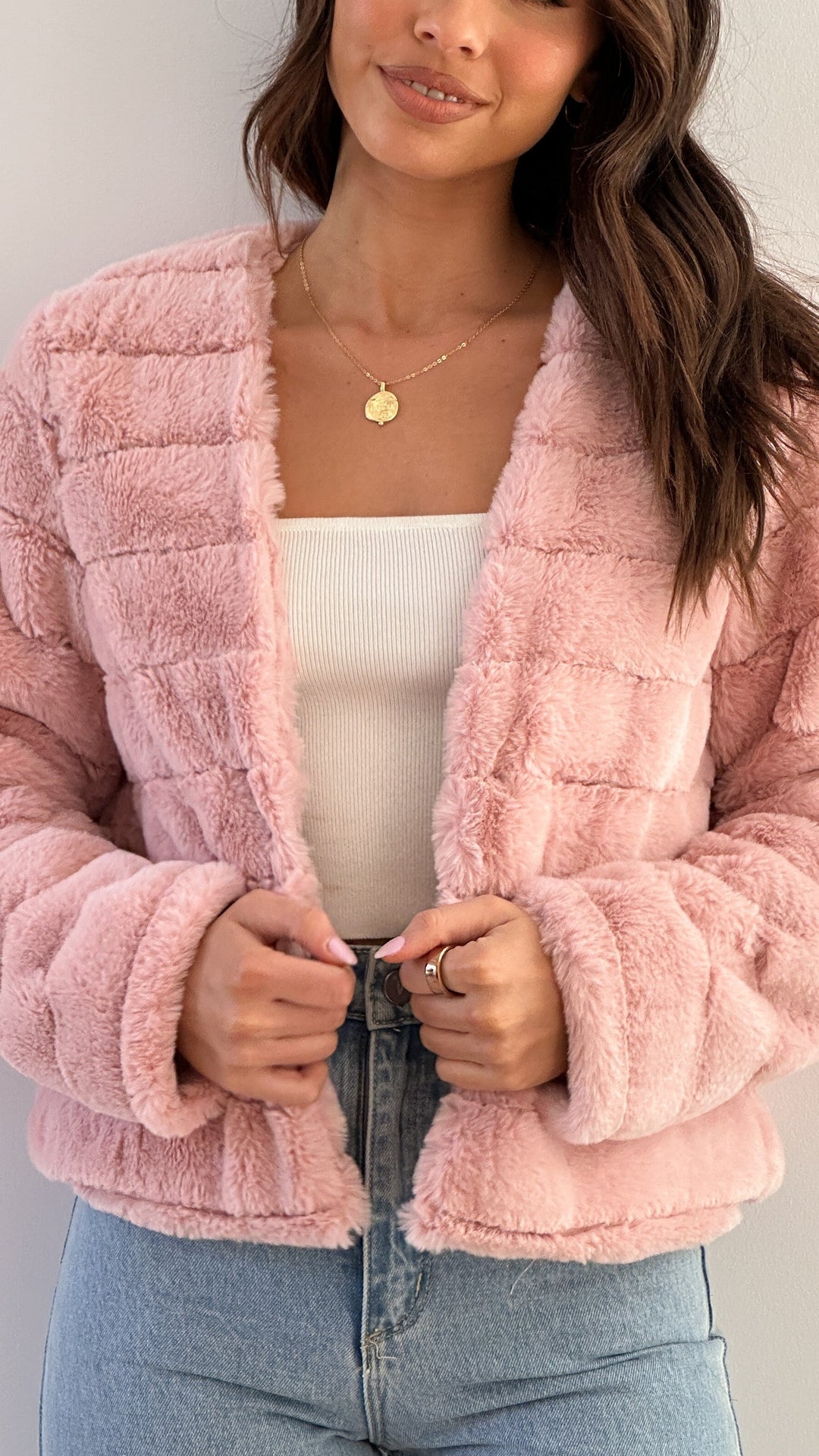 Luxe Dames Crop Jasje - Veloura