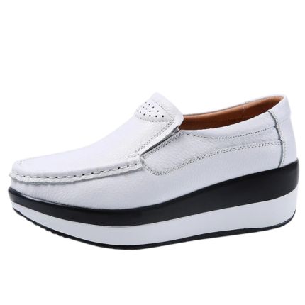 Platform Slip-On Shoe With Orthopedic Support - Erika