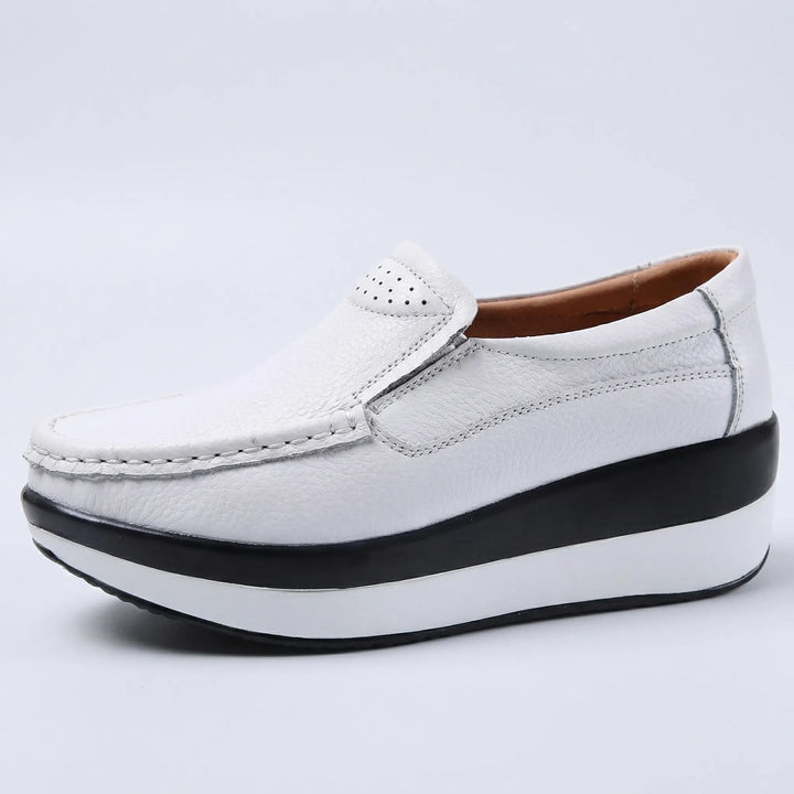 Platform Slip-On Shoe With Orthopedic Support - Erika