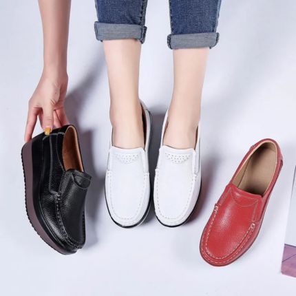 Platform Slip-On Shoe With Orthopedic Support - Erika