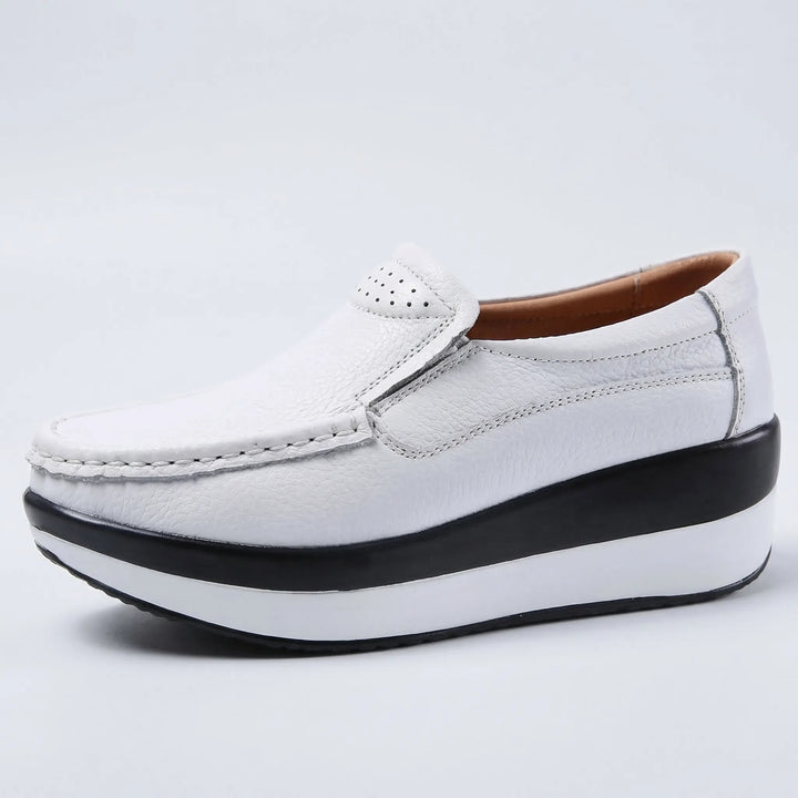 Platform Slip-On Shoe With Orthopedic Support - Erika