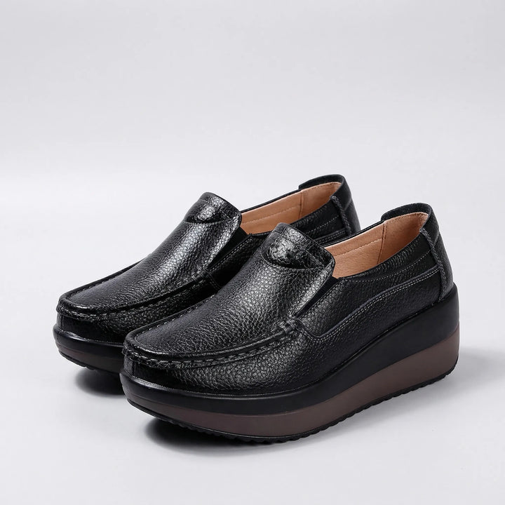 Platform Slip-On Shoe With Orthopedic Support - Erika