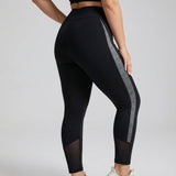 Plus Size Sportleggings Met Hoge Taille - Ruby