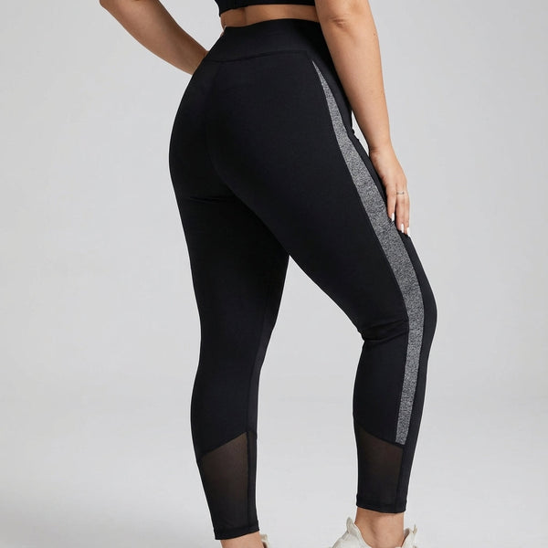 Plus Size Sportleggings Met Hoge Taille - Ruby