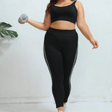 Plus Size Sportleggings Met Hoge Taille - Ruby