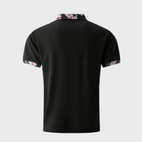 Men's Polo with Subtle Print - Noah