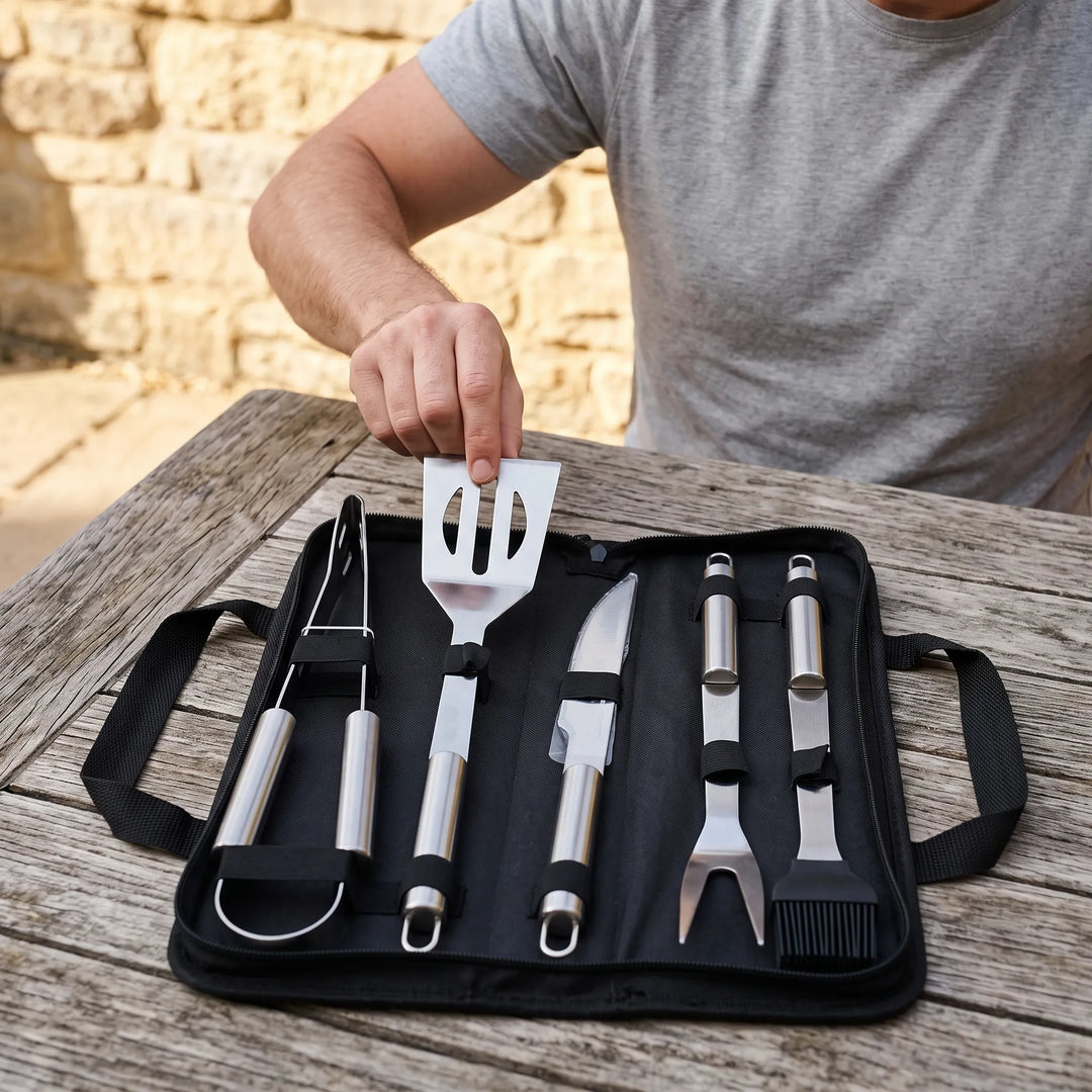 Portable Barbecue Tool Set - Grillora
