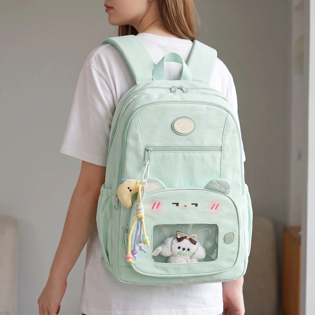 Preppy Laptop Rugzak - VisiTote