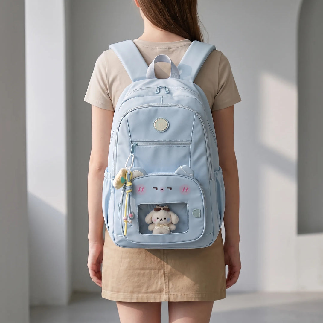 Preppy Laptop Rugzak - VisiTote