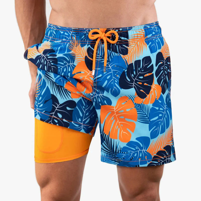 Trendy Heren Zwembroek met Print – Julien