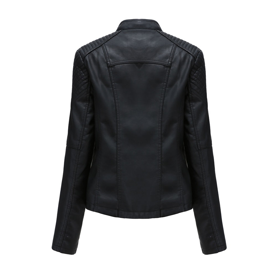 Elani - Trendy Leren Jack voor Dames