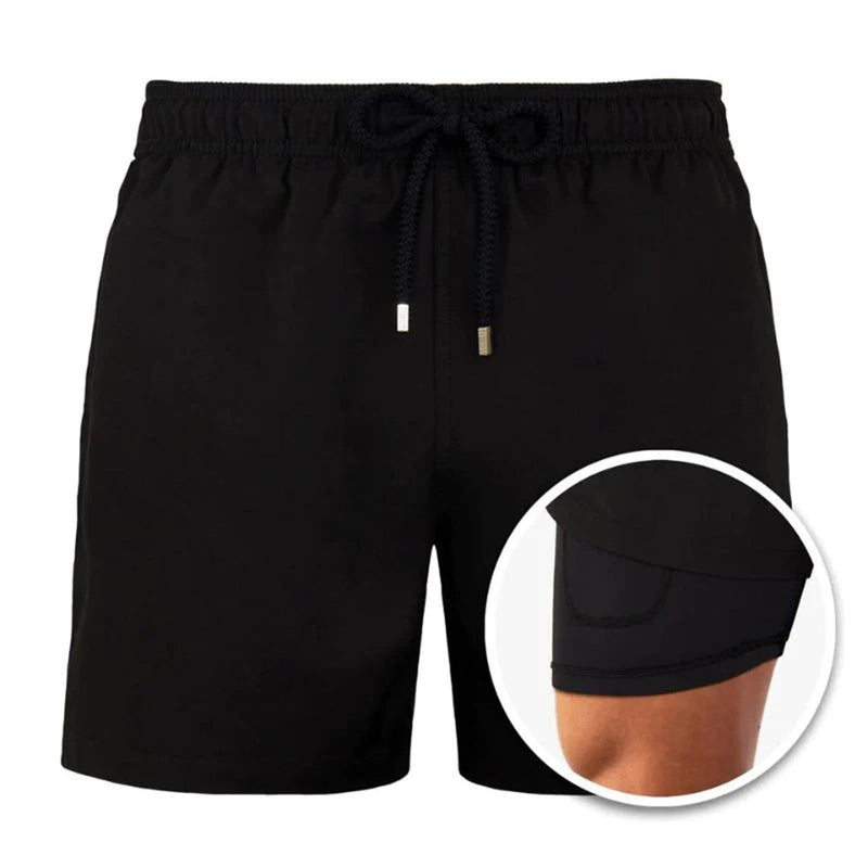 Trendy Heren Zwembroek met Print – Julien
