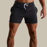 Sneldrogende & Stijlvolle Heren Zwemshorts van Ribstof-Polyester – Niko