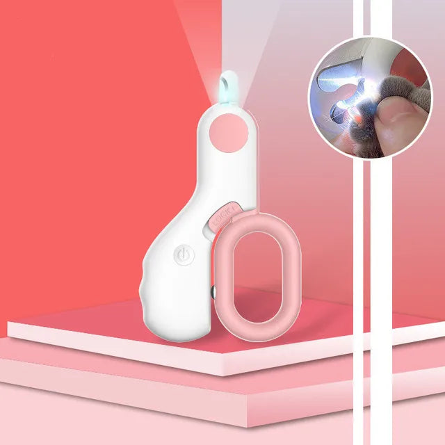 Huisdier Nageltrimmer met LED Verliching - GlowTrim