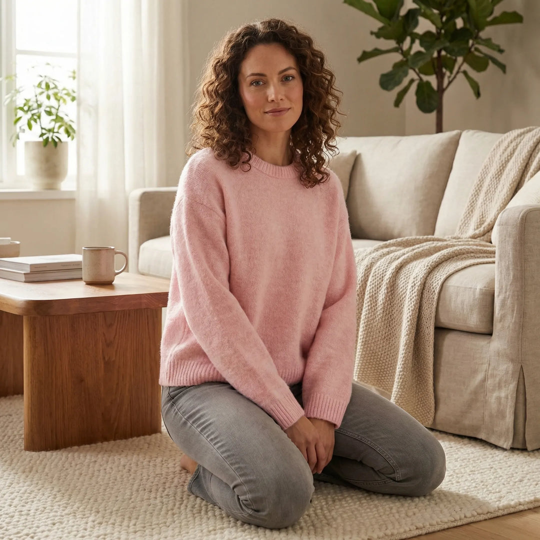 Pullover Mit Ballonärmeln Und Lockerer Passform - Josy